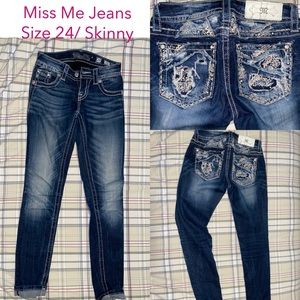Miss Me Jeans Size 24 Skinny